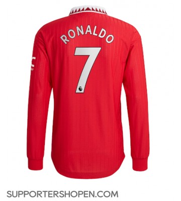 Manchester United Cristiano Ronaldo #7 Hemma Matchtröja 2022-23 Långärmad